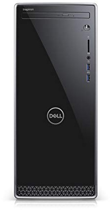 Dell Inspiron 3671 Desktop Computer Intel Core i5-9400 9th Gen, 8 GB DDR4 RAM, 256GB + 1TB Hard Drive, DVD-RW, HDMI, Windows 10 Home, 2020 Model