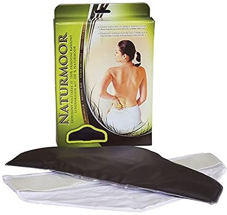 Naturmoor Lendenwärmer Beckenwärmer mit Baumwollbezug/wiederverwendbare Moorkompresse/Wärmflasche