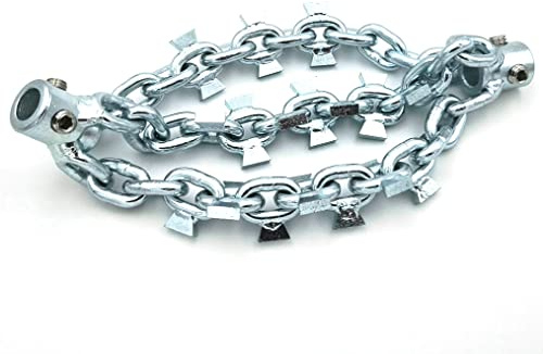 LEADFEN mit Hartmetallspitze Abflussreinigungsfräser DN100mm Rohrreinigungsklopfer 8mm flexibel Schlange Kabel Abflussreinigung biegbar