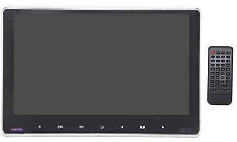 PUSOKEI Auto-Kopfstützen-Tablet - Auto-Kopfstützen-DVD-Player mit Fernbedienung, LCD-Display 1080P HD-DVD-Auto-Kopfstützen-Display, Autohalterung Multimedia-Unterhaltungsbildschirme