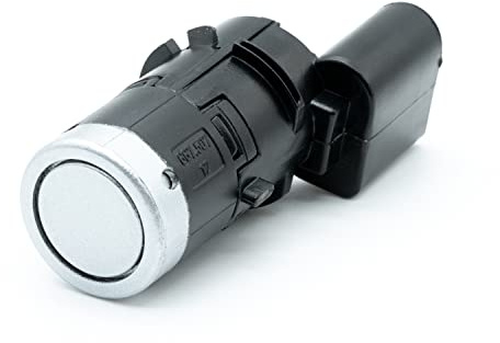 Generisch Parksensor für Audi A6 C5/C6 4F inkl. Avant Allroad PDC 7H0919275E Wagenfarbe NEU (Eissilber LX7W)