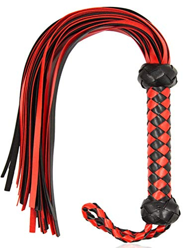 Srliya Pferdepeitsche, PU-Leder, Reitgerte, Outdoor-Training, Rennsport, Praxis, Reitsport, Pferdegerte (Rot+Schwarz), Srliya59up7gg0kd-35