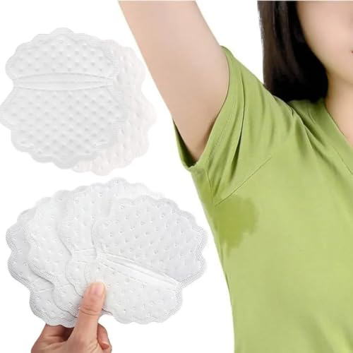 NTRUXZP 40 Stück Achselpads Damen und Herren,Einweg Achsel Schwitzen Pads Unsichtbar Komfortabel Achselhöhle Unterarm Schwitzen Schutz für Damen und Herren