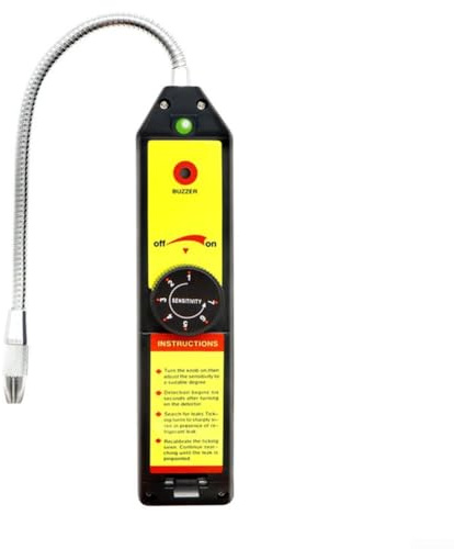 WJL-6000 Détecteur de fuite de voiture avec indicateur LED Détecteur électronique de fuite de gaz halogène pour climatisation entretien réfrigérateur automobile