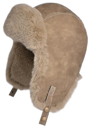 TAGVO Chapeau Trappeur d'hiver avec Protège-Oreilles, Chapka Épaisse pour Hommes et Femmes, Ushanka Russe, Bonnet Doublé en Polaire, Chaud et Coupe-Vent pour Temps Froid