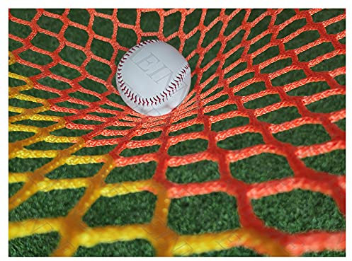 Football Soccer Backstop Net Bounce Back Baseball Net, Golf Practice Net Backstop Soccer Replacement Goal Net for Catching Balls Sports Netting Batting Tennis Net Basketball Hoop Rebounder Netting Fe