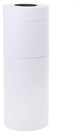 Price Label 10 Rolls Double Row Paper Tag Mark Sticker MX-6600 Labeler Gun Supermarket Practical Decal