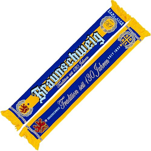 Generisk brunschweig halsduk – moderna, Idag och för alla tillfällen – (stickad halsduk), blå, gul, 145