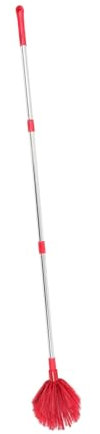 CANIGHT Plumeau avec Poteau pour Le Nettoyage des Plafonds Hauts, Brosse pour Enlever Les Toiles D ' araignée, Brosse Lavable Et Réutilisable pour Une Utilisation Intérieure Et Extérieure
