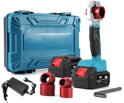 JMOUZHG Saldatrice per Tubi in PPR Ricaricabile, Kit Saldatore per fusioni a Presa Portatile Senza Fili per Saldatura (20-63 mm), per Tubo in PPR PE HDPE