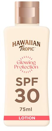 Hawaiian Tropic Glowing Protection Sunscreen Lotion - SPF 30-75ml
