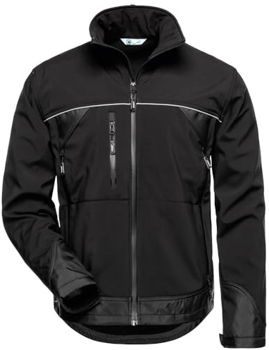 elysee Softshell-Jacke - schwarz - Größe: XL