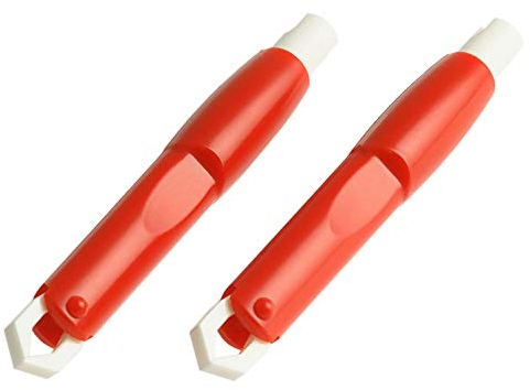 valonic Zeckenzange 2X - rot, Zeckenpinzette, Zeckenentferner für Hunde und Katzen - tick remover