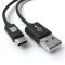 JAMEGA – 2m USB Typ C Kabel Schwarz | 3A USB C Ladekabel und Datenkabel Fast Charge Snyc schnellladekabel kompatibel mit Samsung Galaxy S10/S9/S8+, Sony Xperia XZ, Huawei P30/P20