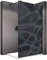 BERNSTEIN Duschwand Glas Duschabtrennung Walk-In Dusche Nano ESG Echtglas Duschtrennwand EX101 Milchglas-Muster Wave 110 x 200 cm