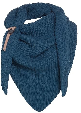 KNIT FACTORY - Demy Dreiecksschal - Damen Strickschal mit Wolle - Winterschal - Herbst & Winter Essentials - Winter Dreieckstuch - Tuch Schal für Winter - Hochwertige Qualität - 190x85 cm