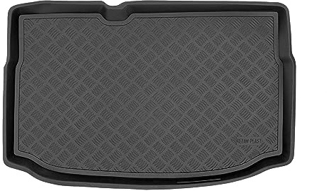 M MOTOS Tapetes de PE para maletero apata para Citroen C3 II 2009-2016 Mejore la comodidad de su viaje con la resistente alfombrilla para el maletero del coche, que protege contra la suciedad y el pol