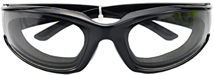 lamphle Gafas de cebolla Multiuso Corte Cebolla Protección de los Ojos Gafas de Seguridad Excelente Negro