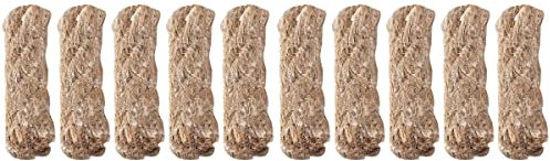 BESPORTBLE 10pcs Jute Rope Fire Starter Outdoor Camping Wick for Bbq Survival Weather-resistant Lightweight Easy to Use for Camping and Emergency Situations