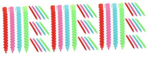 Healeved 180stücke Teiliges Spiral-dauerwellenwickler Kunststoff Lockenwickler Für Kalte Dauerwellen Geeignet Für Kurzes Und Langes Haar Leicht Und Langlebig Haarstyling-lösung