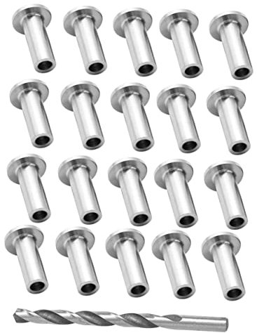 SHINEOFI 80 Fundas Protectoras De Acero Inoxidable Para Pasamanos De Cable Pasamanos Para Postes De Barandilla De Terraza Juego De Fundas Para Rieles De Escalera Funda De Cable De Acero