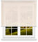 Well Home Estor Enrollable Translúcido Liso - Color Lino, 80 x 175cm (Ancho x Largo)/Tamaño de la Tela 77 x 170cm