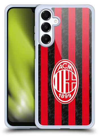 Head Case Designs Licenza Ufficiale AC Milan Home Kit per Stemma 2025/26 Custodia in Gel [Protezione di Grado Militare] Compatibile con Samsung Galaxy A16 5G E Compatibile con MagSafe