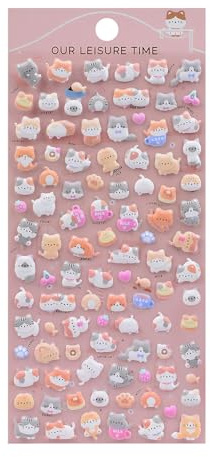 Adesivi Cartoni | Forniture per Scrapbook di Animali - Adesivi Adesivi Adesivi Per Cellulari | Per Diario Tablet Telefono Bottiglia D'acqua Quaderni Skateboard Bambini Adulti