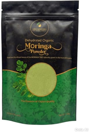 Greenish Ora Moringa Powder 125g