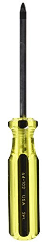 Stanley 64-102 100 Plus Phillips Tip Screwdriver, 2 Point X 4 Inch