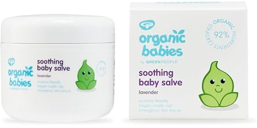 Green People Organic Babies Soothing Baby Salve - Natural & Organic Lavender - Eczema-Friendly - Paraben Free, 100ml