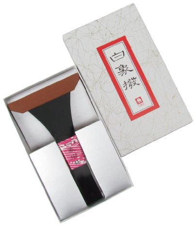 Tsugaru Japanese Shamisen Plectrum Bachi (Hakuzou, No.14, Black) 津軽 三味線 バチ（白象・14号黒）
