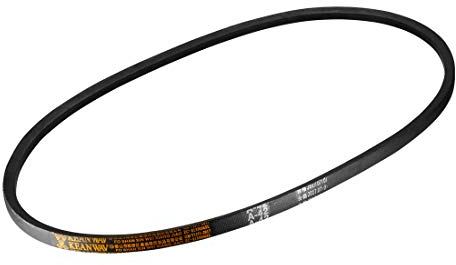 sourcing map Correa Trapezoidal de Transmisión A42, Longitud Interior 42 Ancho 13mm Espesor 8mm, Correa de Transmisión Industrial con Accionamiento de Caucho de Sección A Estándar JIS