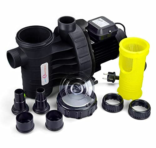 well2wellness Selbstansaugende Filterpumpe Aqua Plus 6 | Umwälzpumpe | Leise Nutzung | Einfache Nutzung | Poolpumpe | Effiziente Filterung | Leistungsstark | Poolpumpe, Umwälzpumpe, Leise Nutzung, Einfache Nutzung, Effiziente Filterung, Leistungsstark