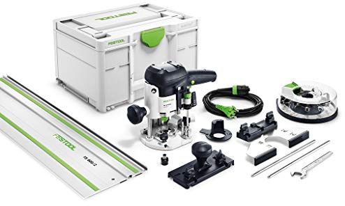 Festool OF 1010 EBQ-Set+Box-OF-S Bovenfreesmachine incl. geleiderail in systainer - 1010W - 55mm