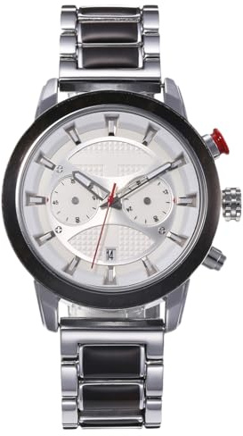 RORIOS Herren Holzuhr Multifunktions Chronograph Armbanduhr Naturholz Uhren für Herren mit Holzarmband Wasserdicht Herren Quarzuhr