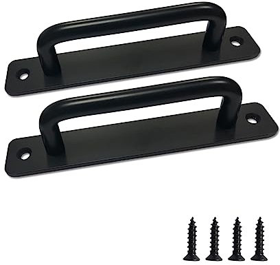 Axuansor 10 Pack 8 Inch Cabinet Pulls, Matte Black Kitchen Cabinet Handles, Stainless Steel Drawer Pulls, Kitchen Cabinet Hardware, Black Handles for Door, Cabinets, Drawers