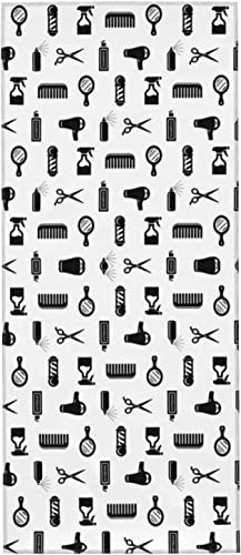 Torribala Gesichtstücher, Salon & Friseur Friseur, Handtücher Gesicht Waschlappen Badetuch Reisetuch Mikrofaser Strandtuch 30x70 cm