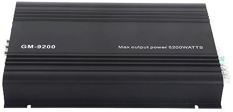 4x70W 4 Channel Audio Power Amplifier 12V Black Aluminum Alloy Auto Car Hifi Stereo Amp Power Booster Home Digital Power Amplifier Stereo Amplifier System