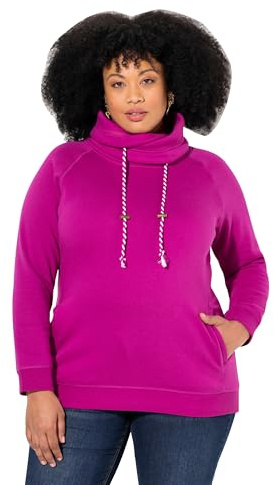 Ulla Popken Damen Langarm-Shirt T-Shirts