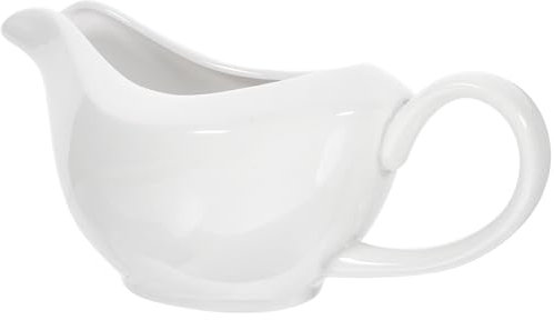Cabilock Saucière It Et Verseur De Vinaigrette Saucière De Service Céramique Avec Poignée Distributeur De Sauce Pour Barbecue Et Repas Maison