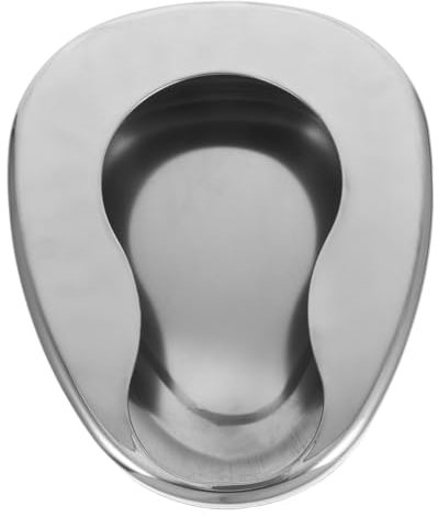 SOPOTUTU Letto Per Anziani Pattino Acciaio Inossidabile Per Uso Notturno Comodo e Pratico Per Pazienti Immbili e Strutture Assistenziali