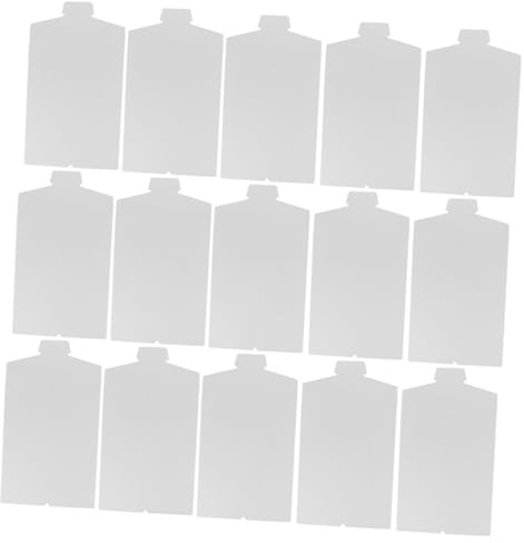 HOLIDYOYO 25pcs White Paperboard Shirt Folder for T-shirts Lightweight and Space-efficient Design Clothing Packing Cardboard for Travel and Home Use