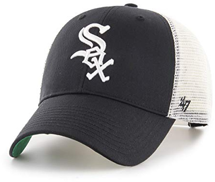47 Chicago White Sox MLB Most Value P. Branson Nero Bianco Berretto da Camionista Regolabile