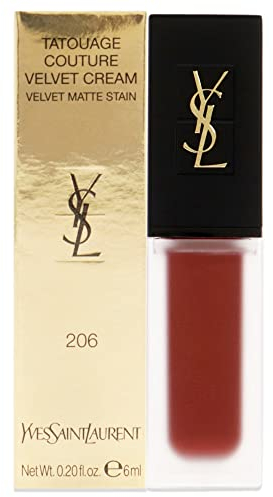 Yves Saint Laurent Tatouage Couture Velvet Cream 206 - Club Bordeaux, 6 ml.