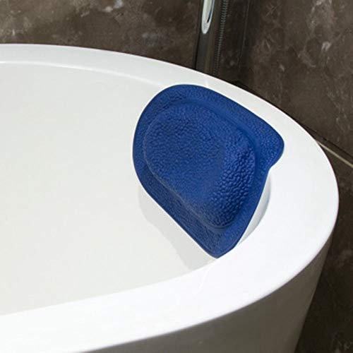 HAIBI Badewannenkissen, Saugnapf wasserdichte Kopfstütze, Spirity Ergonomische Badekissen Mit Hals Und Rückenstütze