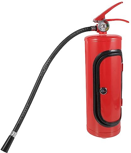 TOPBATHY Feuerlöscherförmige Weinverpackungsbox Metall-aufbewahrungsbehälter Einzigartiger Schnapshalter