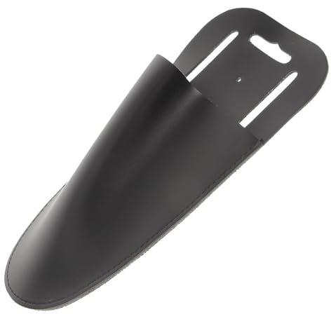 IWOWHERO Funda De Cuero Para Tijeras De Podar y Podadora [estuche Protector][protección Contra Daños][tamaño Compacto][uso Jardinería y Reparaciones][1 Unidad