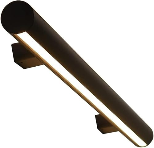 Stair handrail lights LED Handrail Kit Black Luminous Stair Handrail Aluminum Handrail Railing With Lights For Outdoor Indoor Stairs Easy To Install(5m)