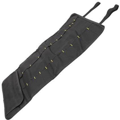 TOYZFRIENDY Borsa Portacoltelli da Chef in Oxford Resistente Organizer Arrotolabile con Numerose Tasche Leggera e Compatta per Cucina e Attività Outdoor